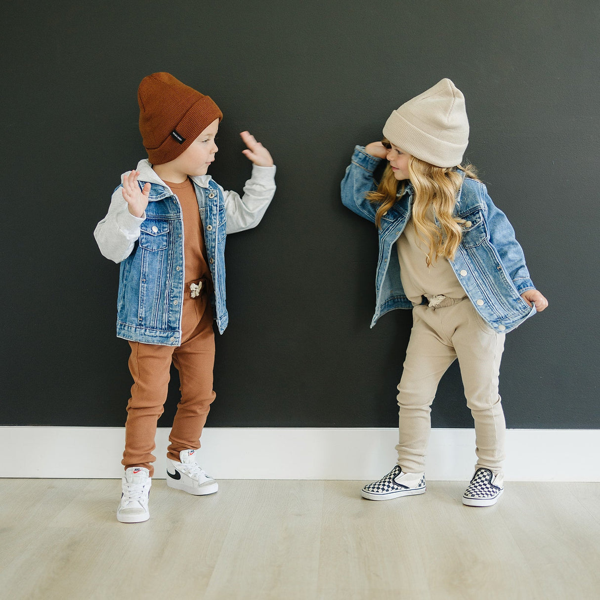 Mebie Baby Hooded Jean Jacket - HoneyBug