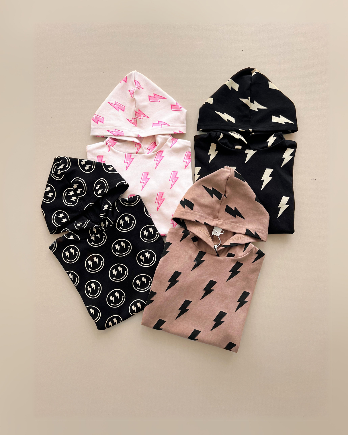Hooded Bubble Romper | Mocha Bolts - HoneyBug