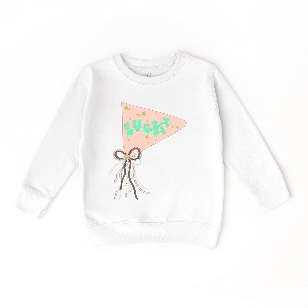 Lucky Girl Flag Sweatshirt