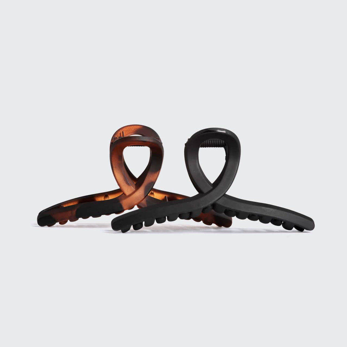 Large Loop Claw Clips 2pc - Recycled Plastic by KITSCH - HoneyBug
