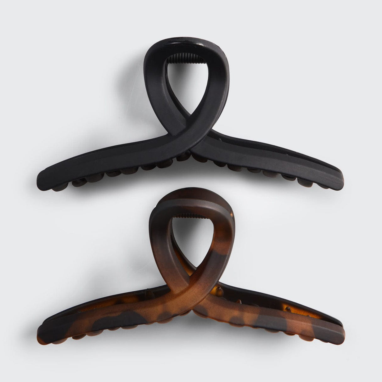 Large Loop Claw Clips 2pc - Recycled Plastic by KITSCH - HoneyBug