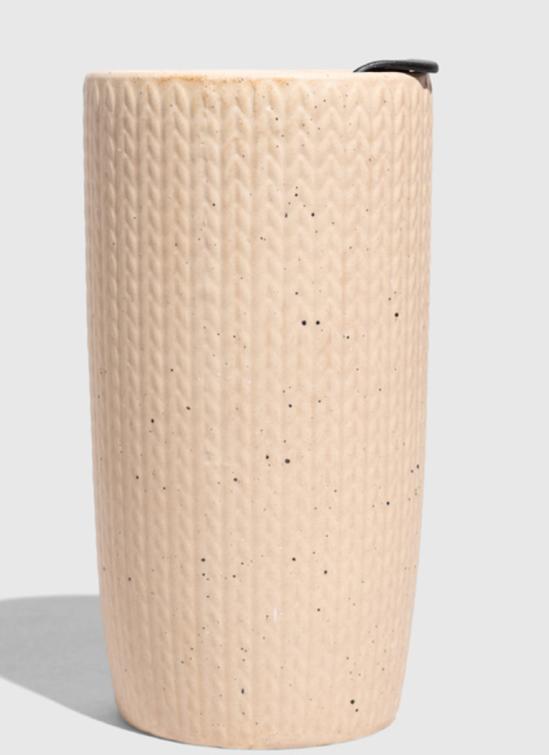 10 oz. Insulated Stoneware Travel Mug - HoneyBug