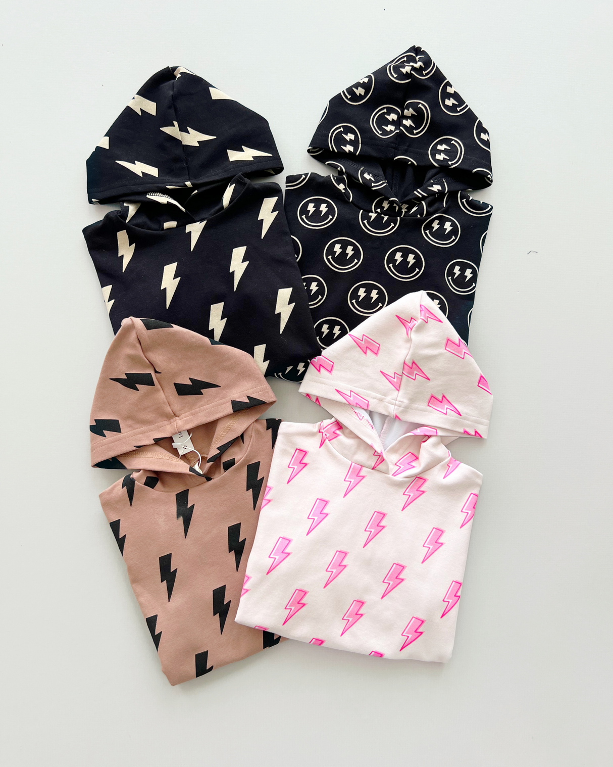 Hooded Bubble Romper | Mocha Bolts - HoneyBug