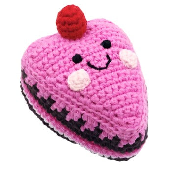 Valentine Cake Rattle - Black Forest - HoneyBug