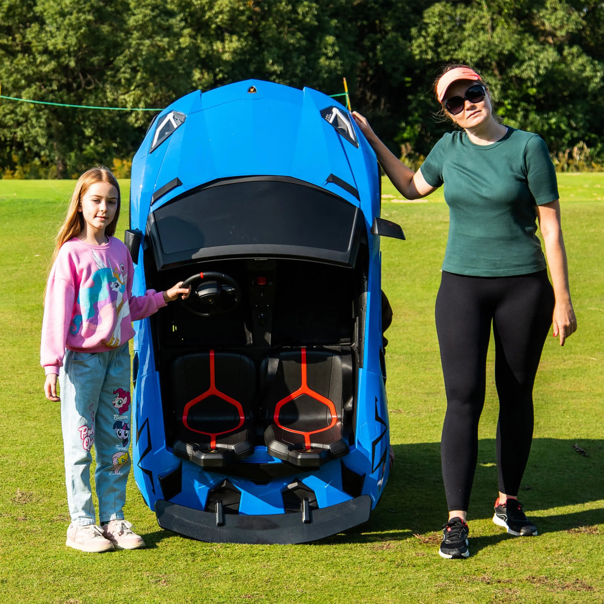 24V Lamborghini Aventador 2 Seater Ride On Car for Kids: Advanced Brushless Motor & Differential for High-Octane Fun