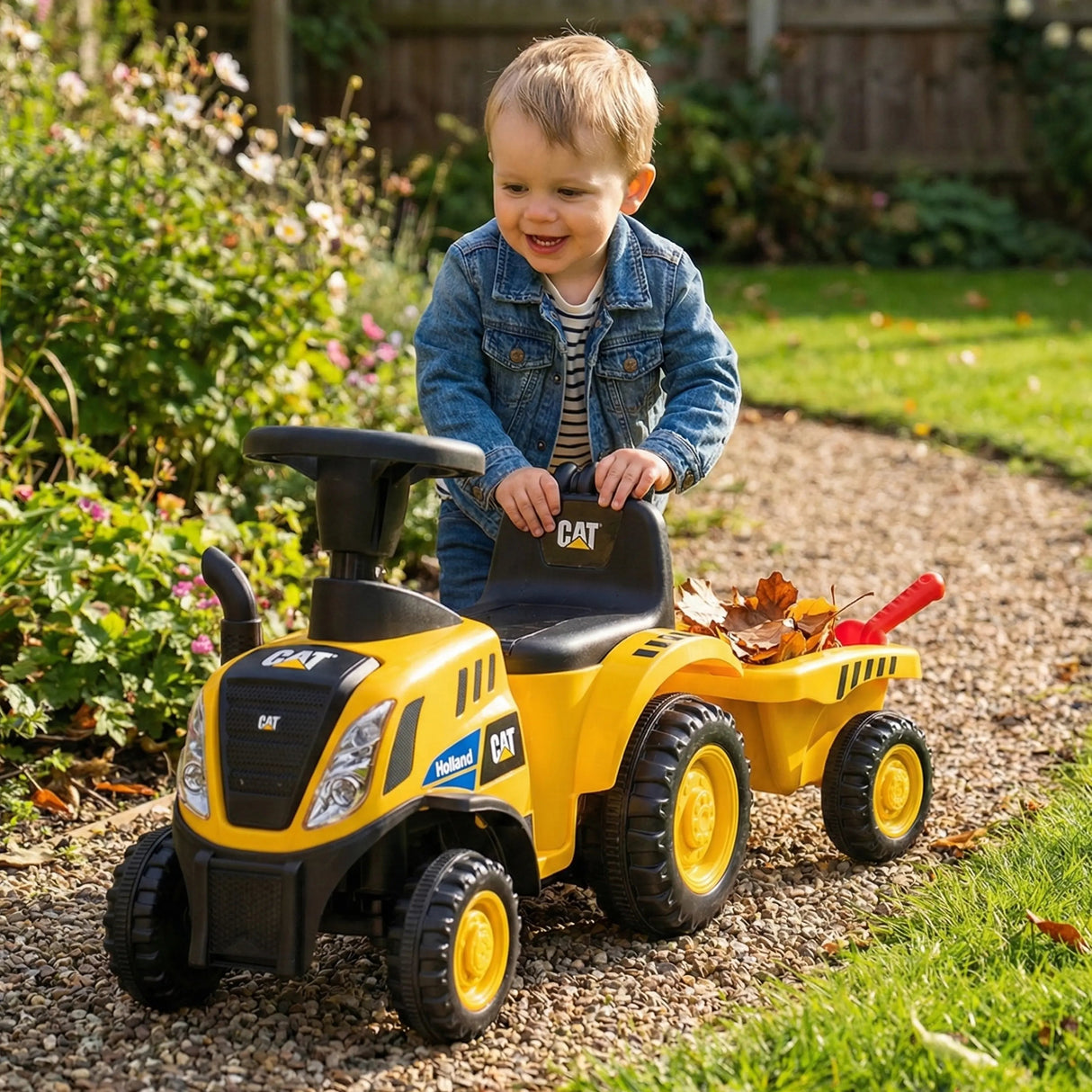 CATTractor Trailer Foot to Floor