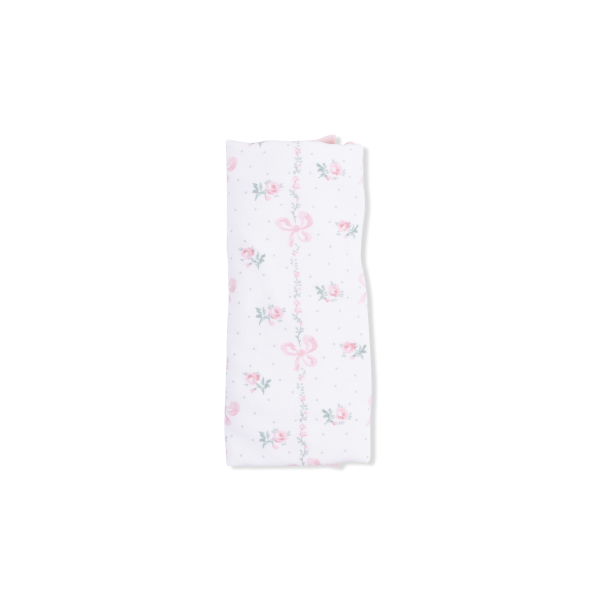 Dainty Buds and Bows - Ruffle Burp Cloth