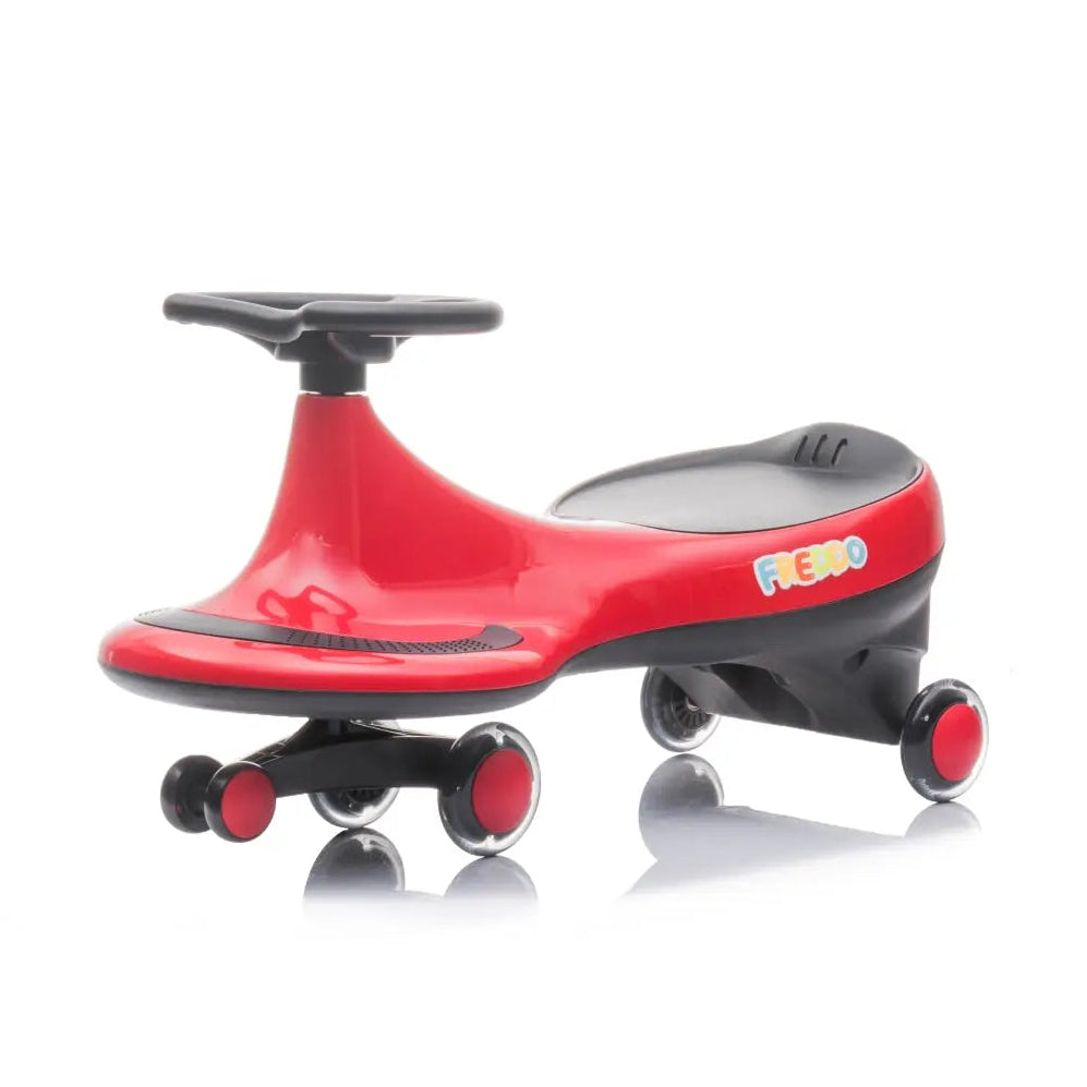 Freddo Toys Swing Car with Flashing Wheels