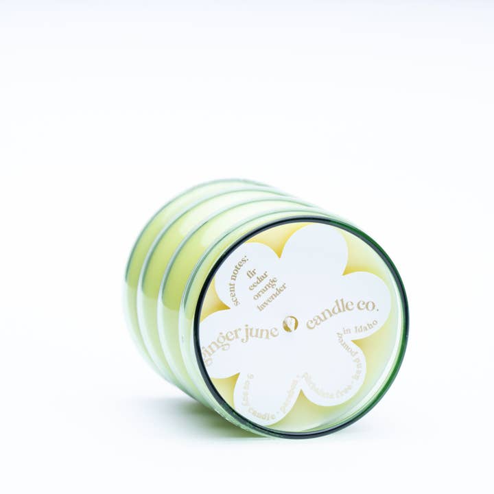 Take It Easy • Green • 9 oz Soy Candle - HoneyBug
