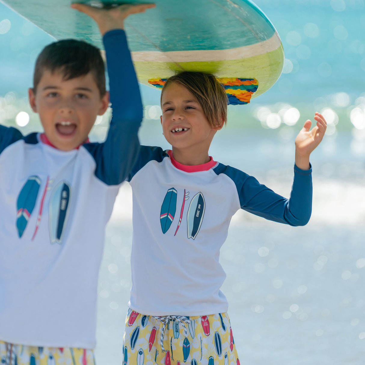 Rock The Board LS Rash Top - HoneyBug