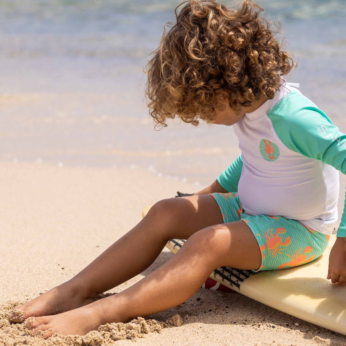 Ocean Clawed LS Set - HoneyBug