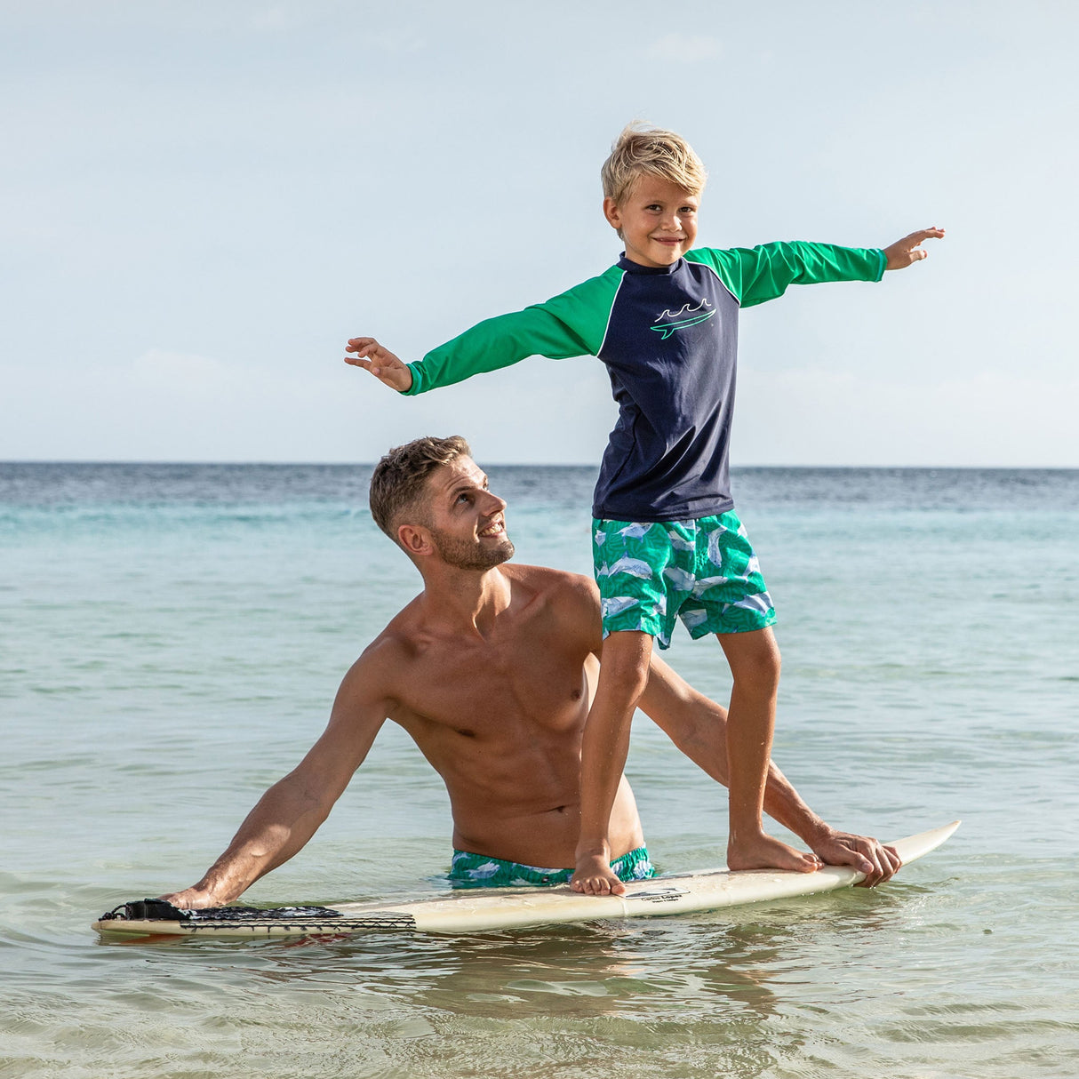 Reef Shark Swim Short - HoneyBug