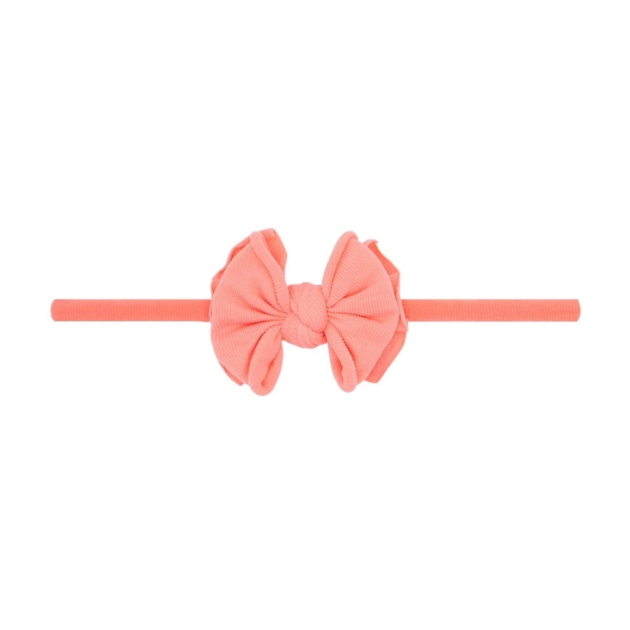 Baby Bloom Bows: Coral - HoneyBug