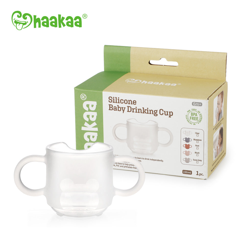 Haakaa Silicone Baby Drinking Cup 1 pk - HoneyBug