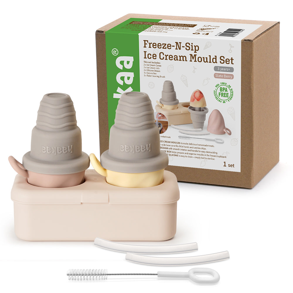 Haakaa Freeze-N-Sip Ice Cream Mould Set - HoneyBug