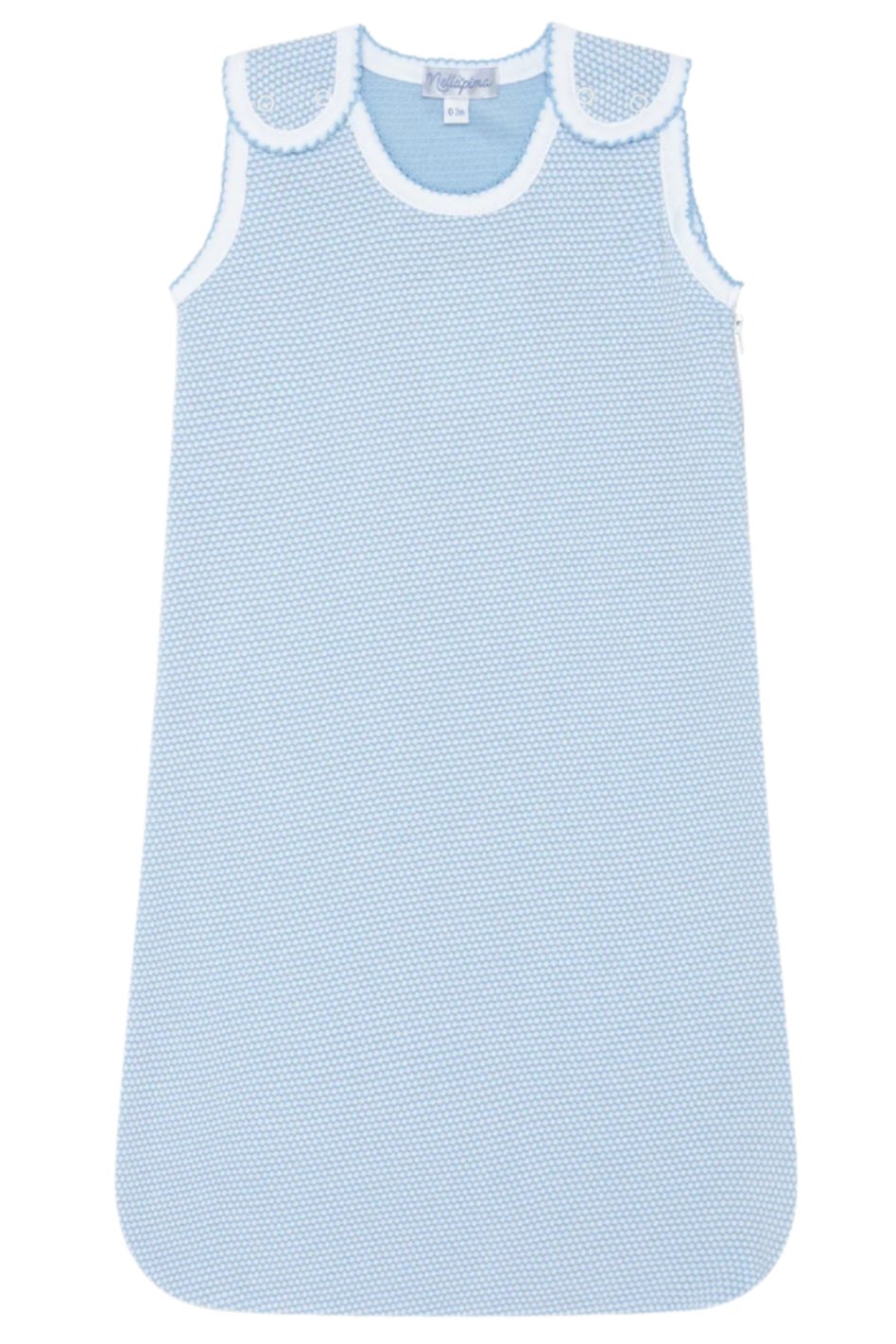 Blue Bubble Zipper Sack - HoneyBug