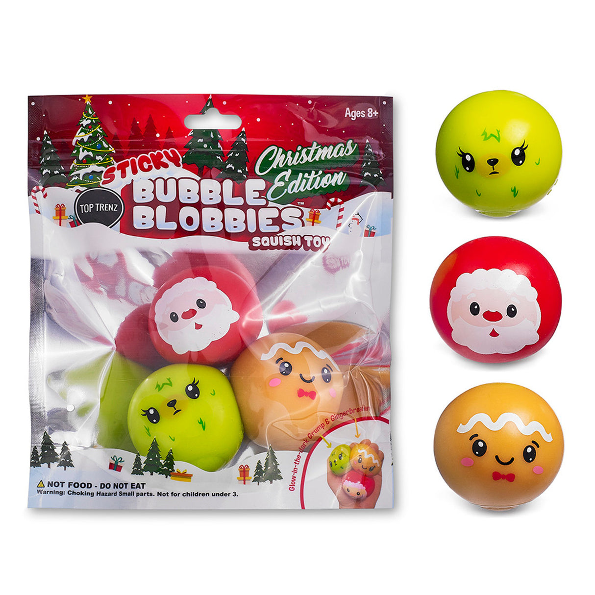 Sticky Bubble Blobbies - Christmas Edition - HoneyBug
