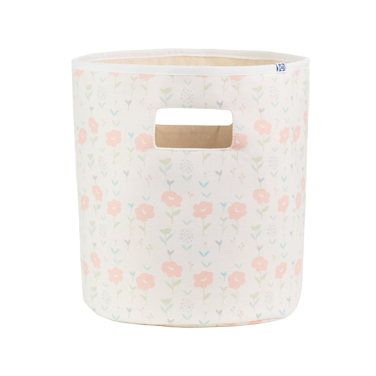Sealy Baby Soft Storage - Coral and Blossoms - HoneyBug