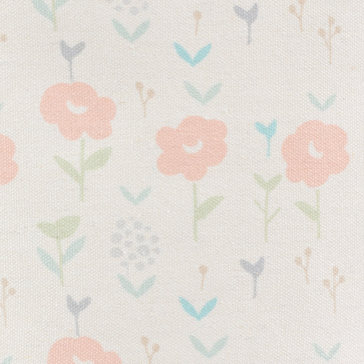 Sealy Baby Soft Storage - Coral and Blossoms - HoneyBug
