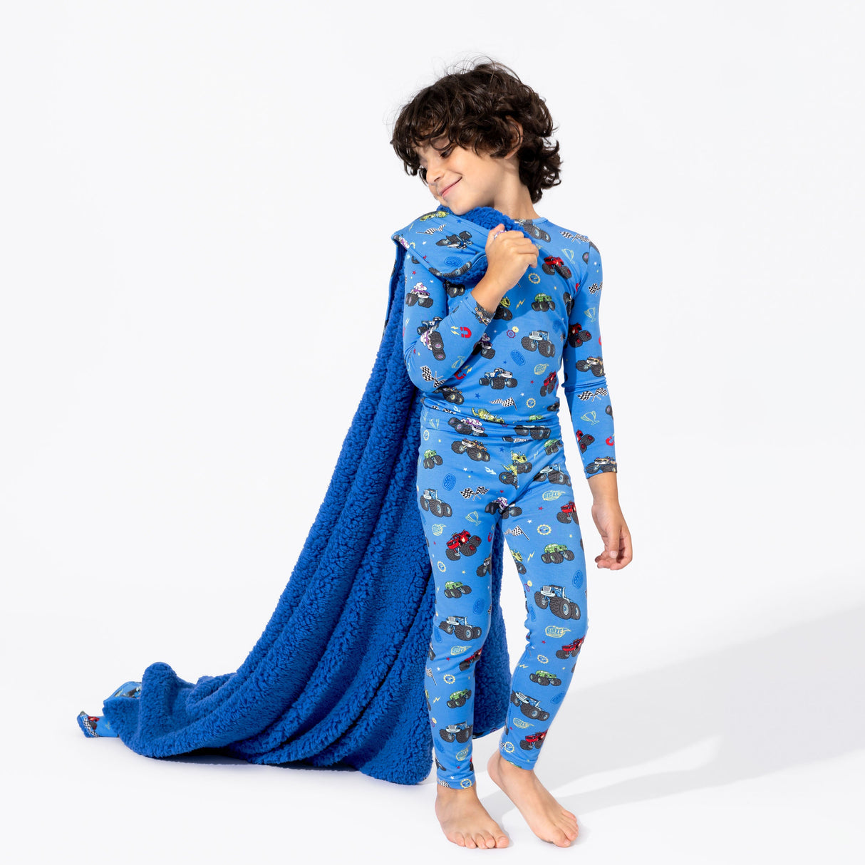 Blaze and the Monster Machines Bamboo Kids Pajamas - HoneyBug