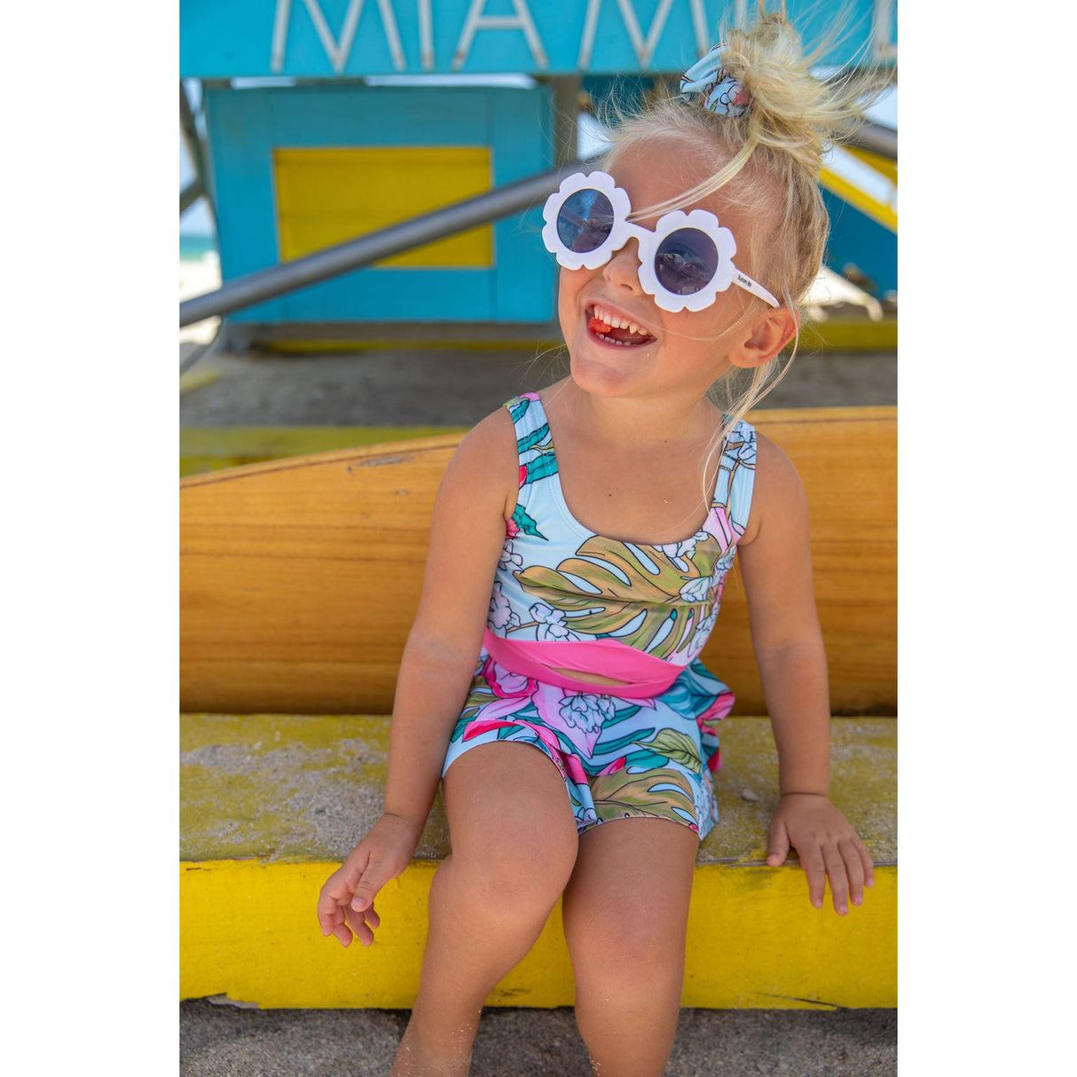 Tropical Moondance One Piece Swimsuit - HoneyBug