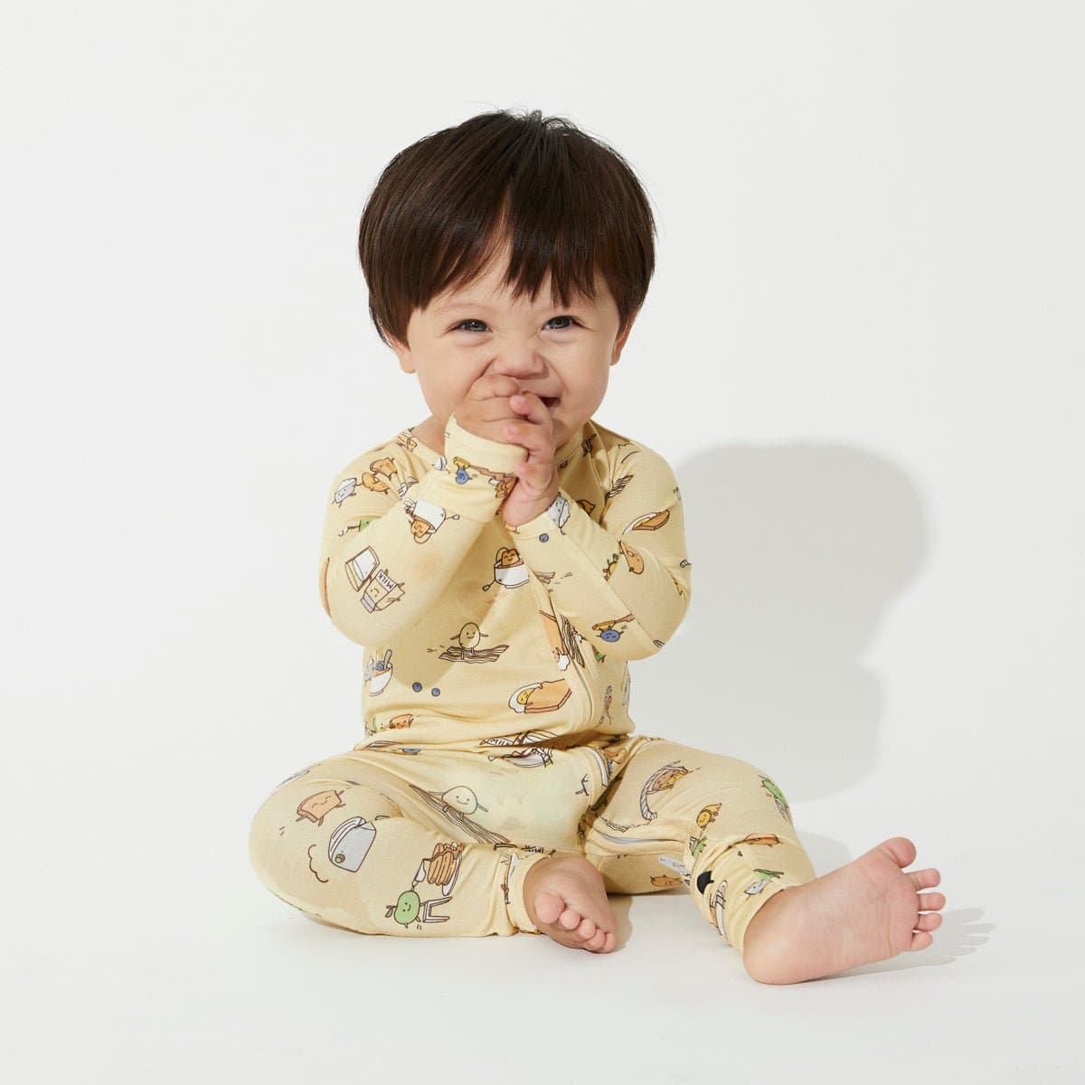 Love You Brunches Bamboo Convertible Footie - HoneyBug