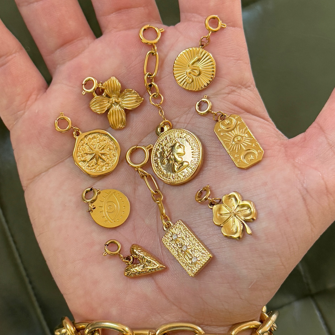 Addison Evil Eye Charm - HoneyBug