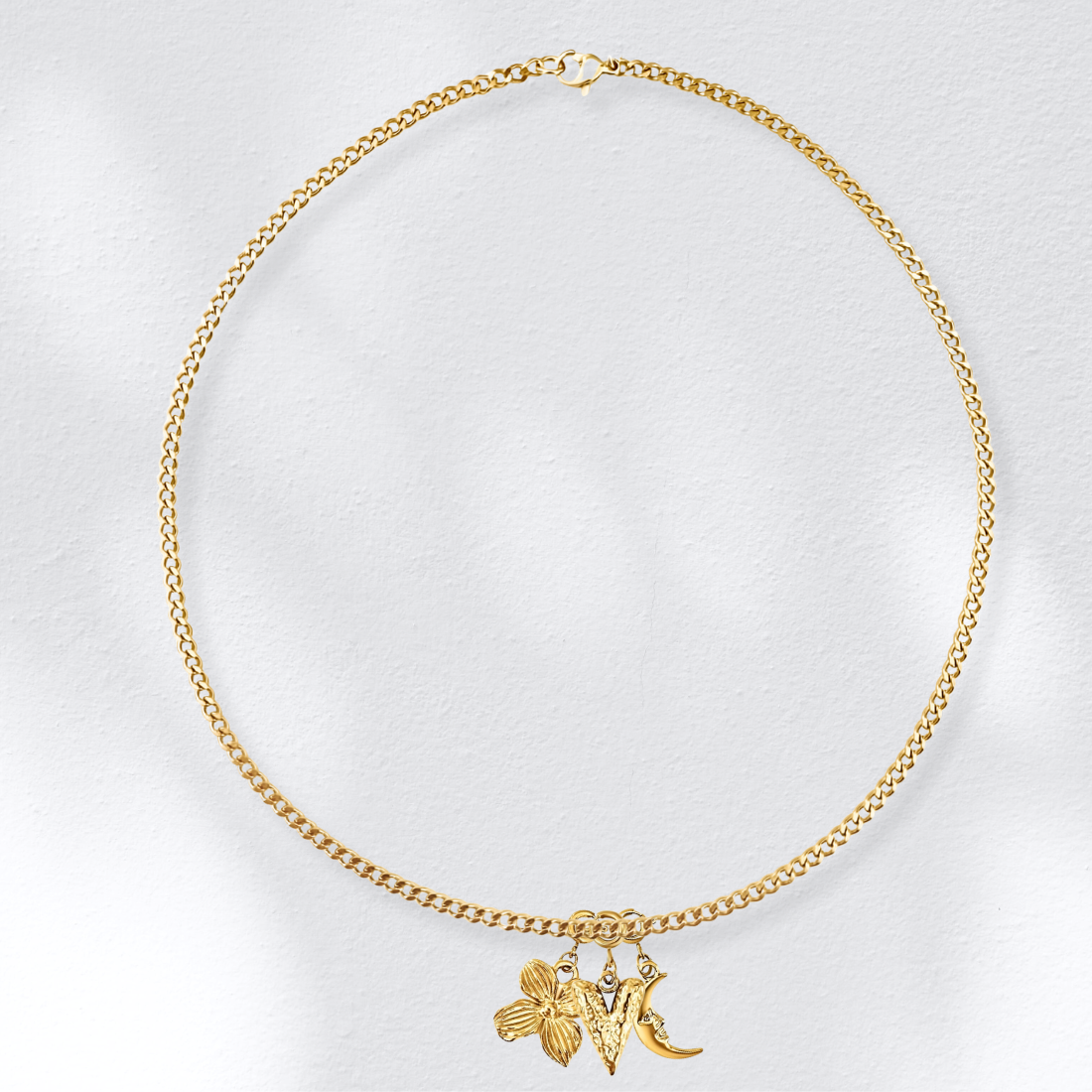 Charlotte Heart Charm - HoneyBug