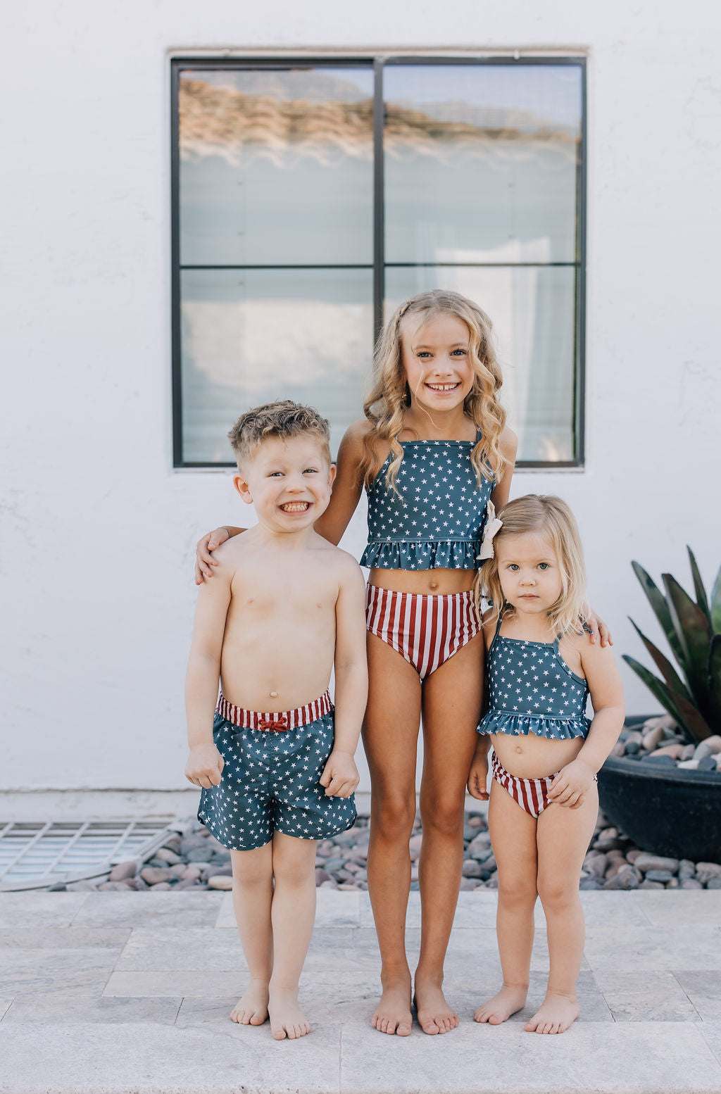 Stars and Stripes Bikini Set - HoneyBug