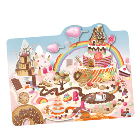 Candy Magnetic Puzzle - 48 pieces - HoneyBug