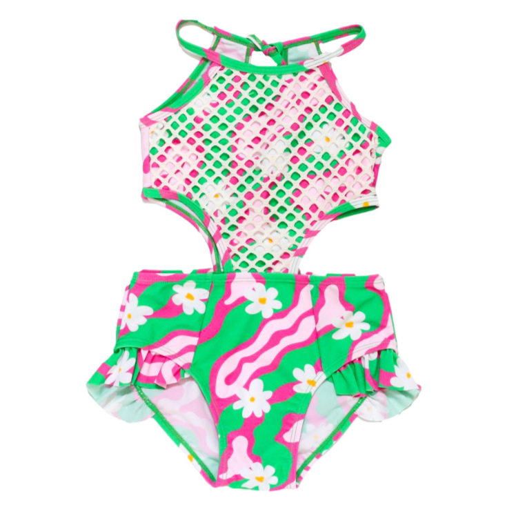 Clearwater Cove One Piece Swimsuit - HoneyBug