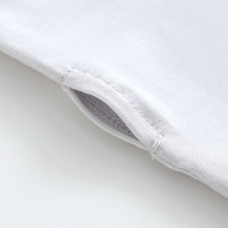 Comfy Gray Zippered Baby Romper - HoneyBug