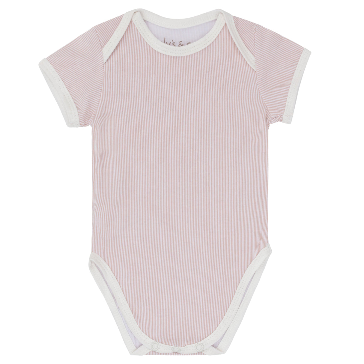 3 Pack Jersey Cotton Undershirts - Pink Butterfly - HoneyBug