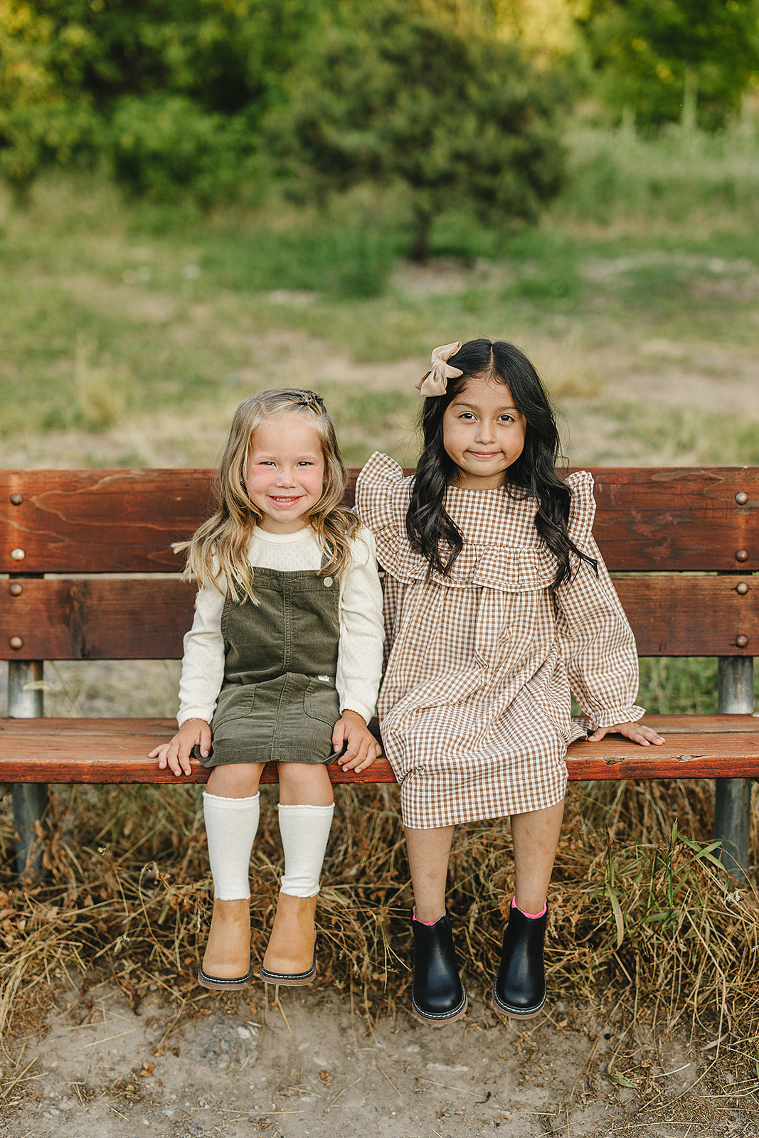 Green Corduroy Dress - HoneyBug