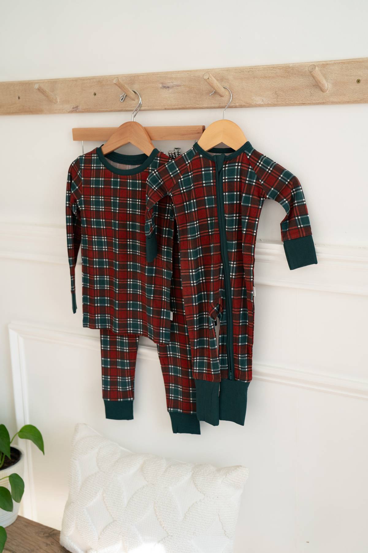 Tartan Plaid | Two Piece Set - HoneyBug