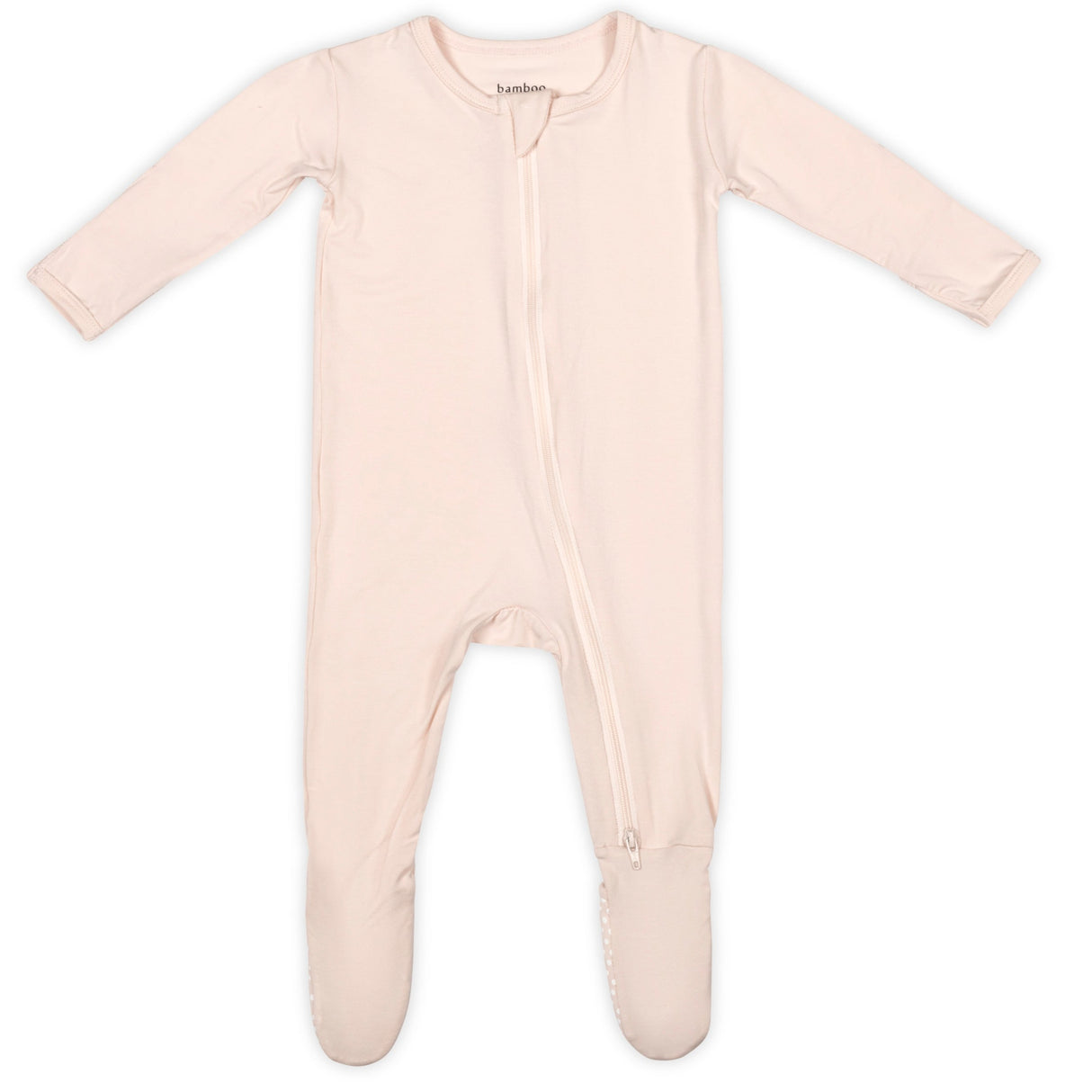 Pink Zippered Footie - HoneyBug