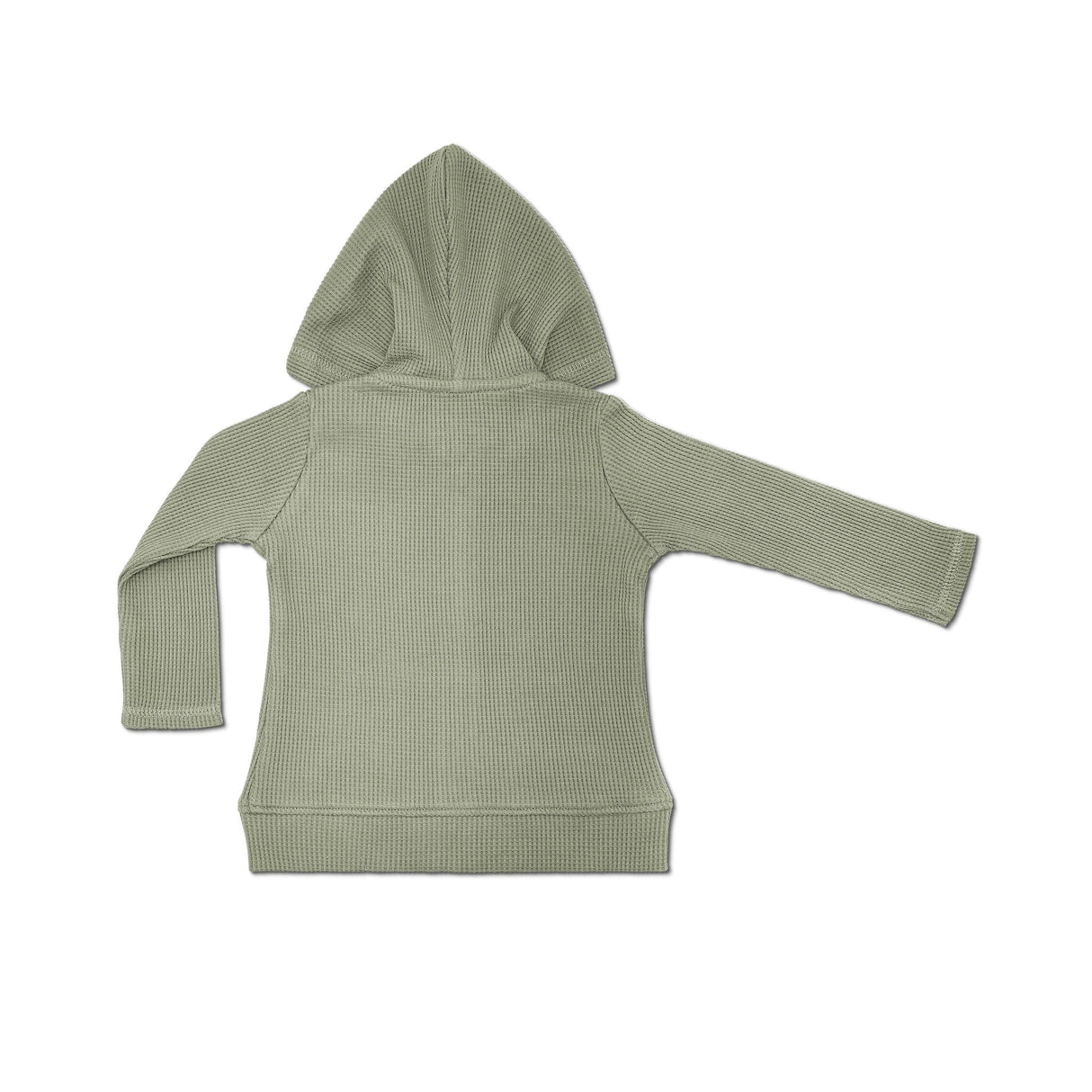 Waffle Hoodie - Olive Green - HoneyBug