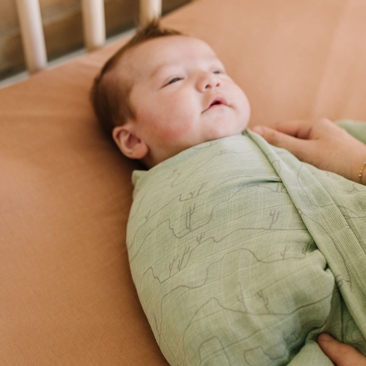 Cotton Muslin Swaddle Blanket 3 Pack - Desert Night - HoneyBug