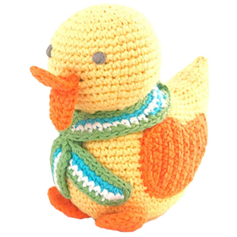 Duck Rattle - Yellow - HoneyBug
