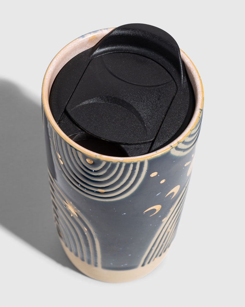 10 oz. Insulated Stoneware Travel Mug - HoneyBug
