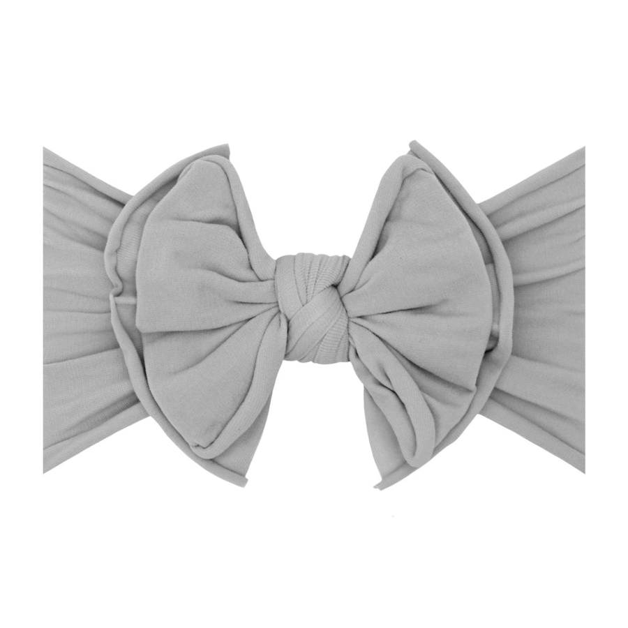 Baby Bloom Bows: Grey - HoneyBug