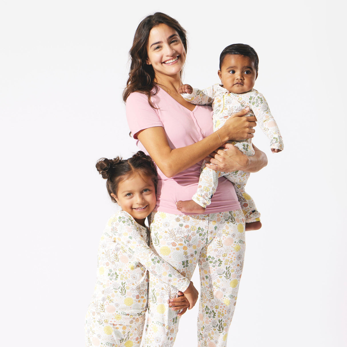 Fall Floral Bamboo Women's Pajama Set - HoneyBug