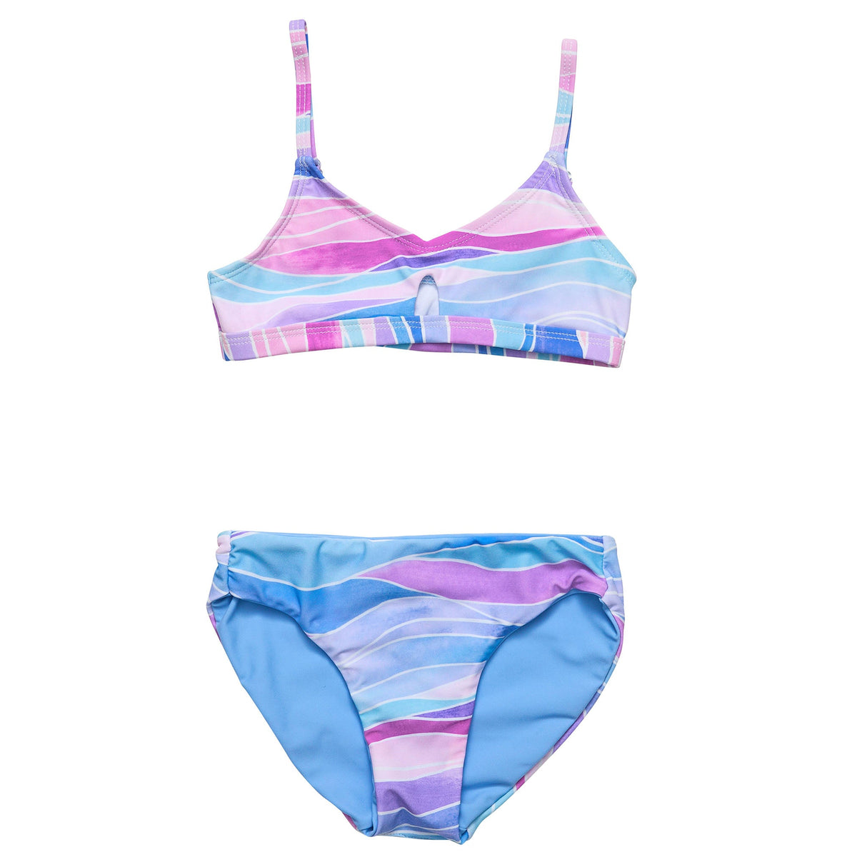 Water Hues Keyhole Bikini - HoneyBug