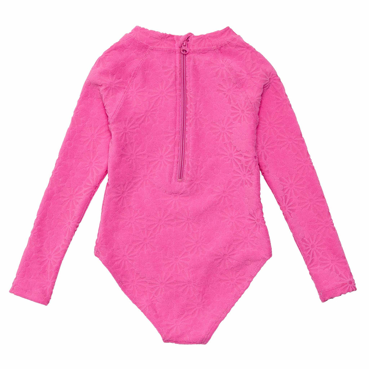 Bubblegum Bloom LS Surf Suit - HoneyBug