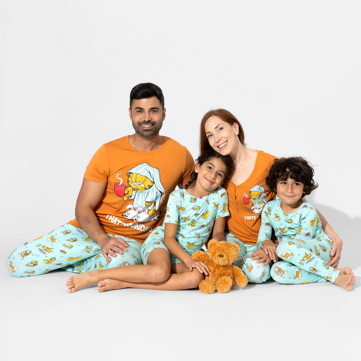 Garfield: Lazy Mondays Bamboo Kids Pajama Short Set - HoneyBug