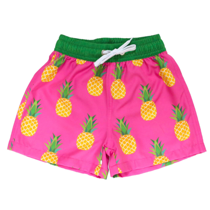 Golden Pineapple Youth Trunks - HoneyBug