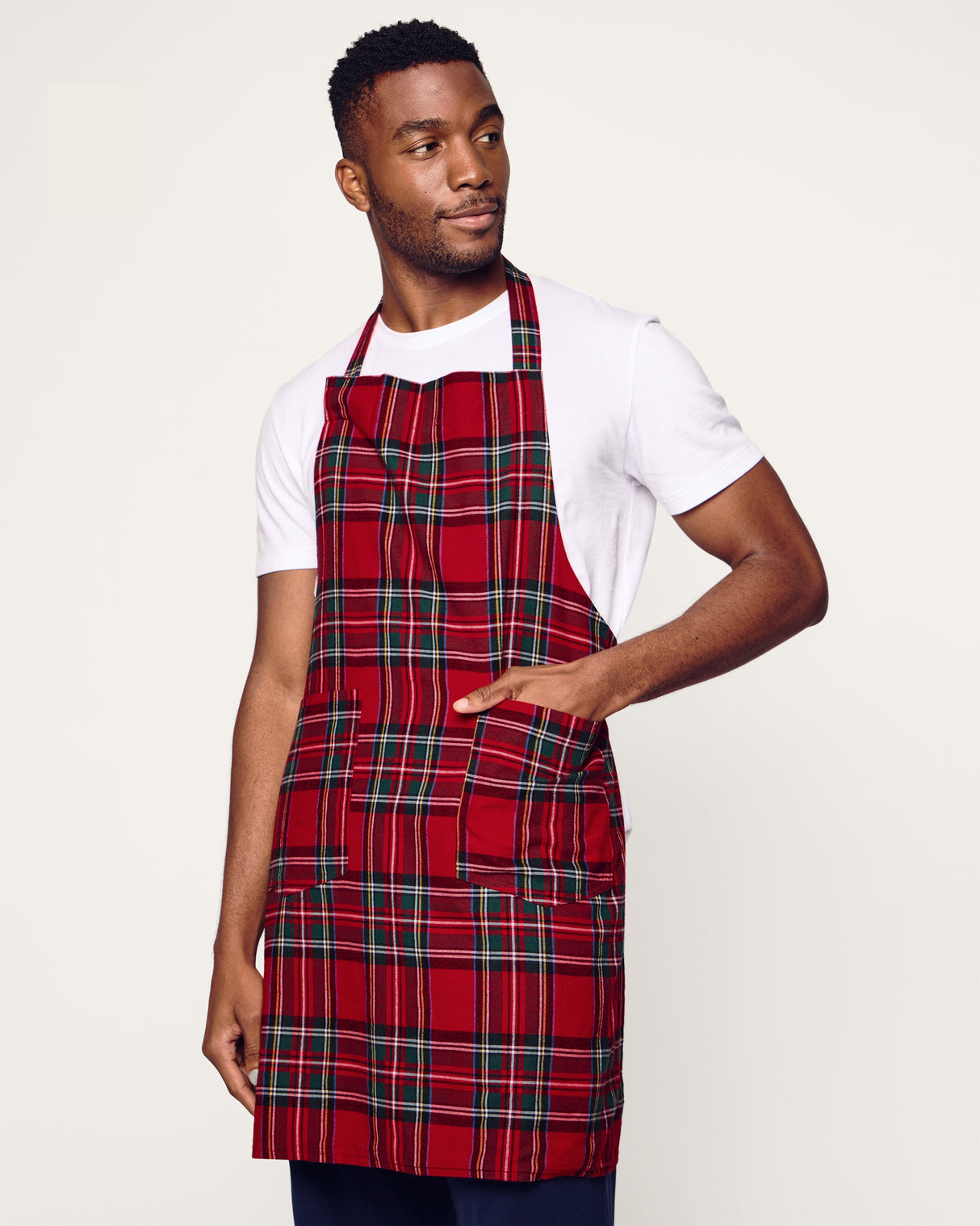 Adult Apron in Imperial Tartan - HoneyBug