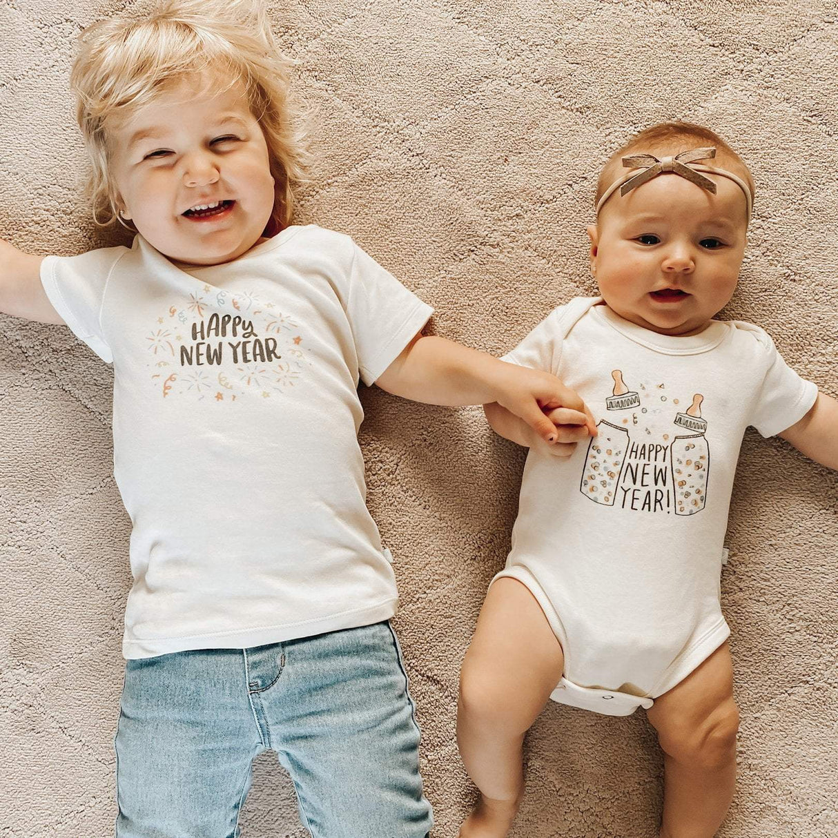 graphic tee | happy new year - HoneyBug