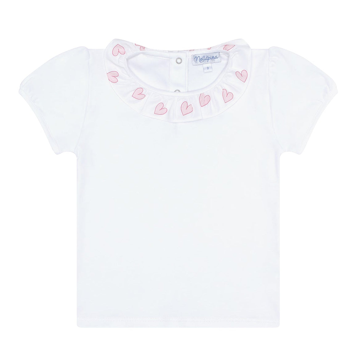 Pink Heart Print Tee