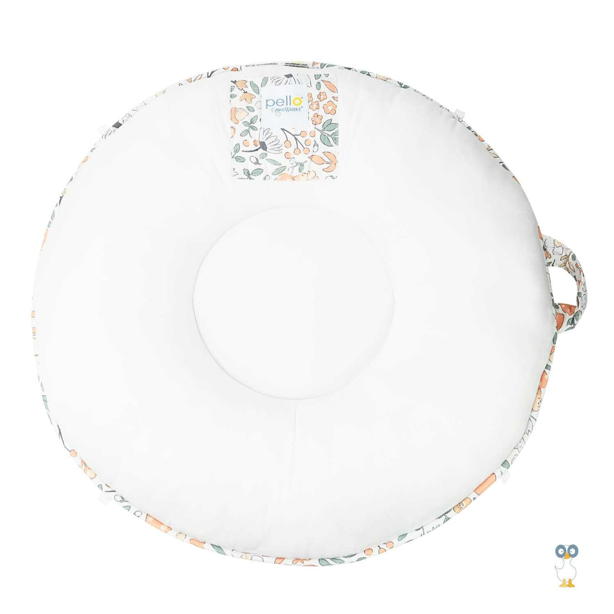 Forest Lilac Gray Floor Cushion - HoneyBug